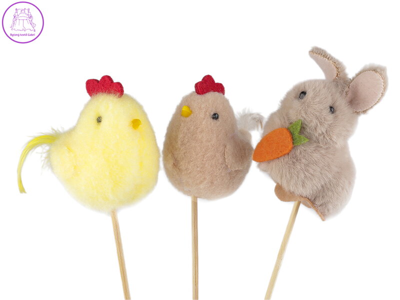 Zápich velikonoční kuřátko, zajíček