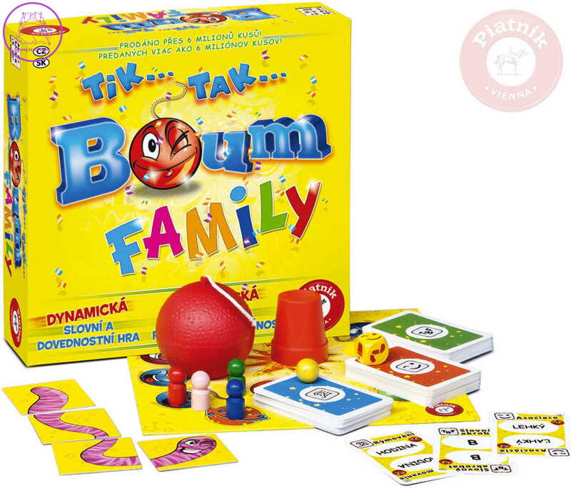 PIATNIK Hra TIK TAK BUM Family *SPOLEČENSKÉ HRY*