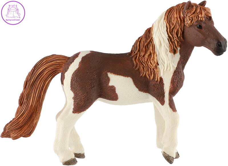 Kůň domácí Shetlandský pony 12cm zvířátko plastová figurka Zooted