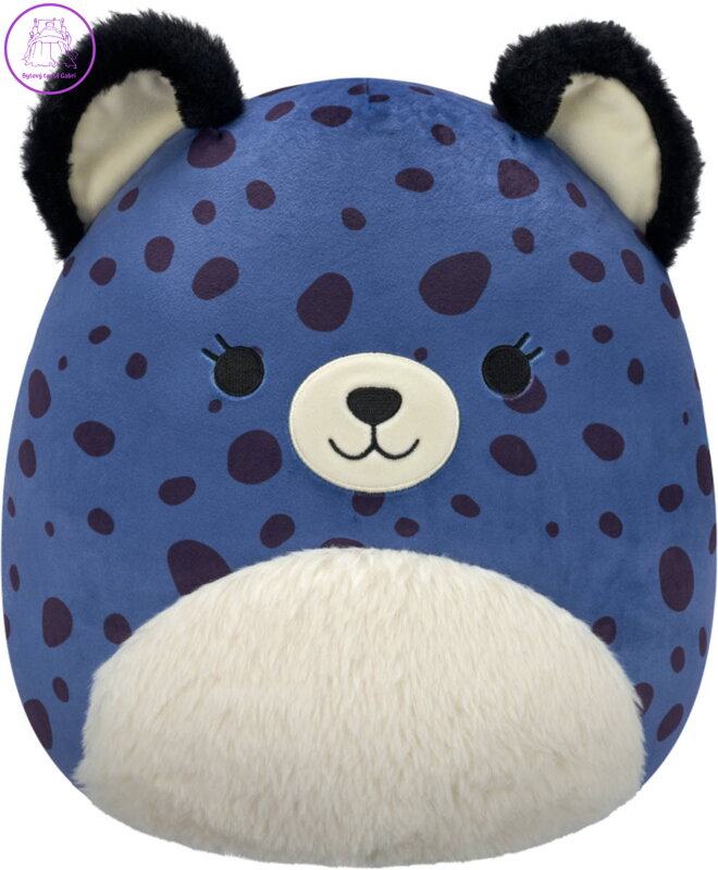 PLYŠ Squishmallows Modrý gepard Spotts 30cm *PLYŠOVÉ HRAČKY*