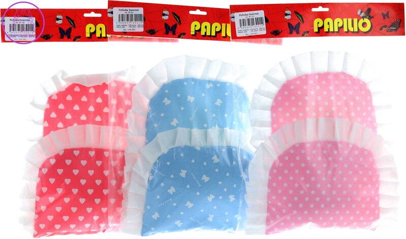 Peřinka vzorovaná pro panenku miminko 45-50cm do kočárku různé druhy