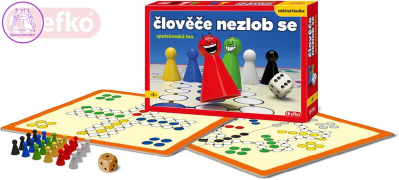 EFKO Hra ČLOVĚČE NEZLOB SE *SPOLEČENSKÉ HRY*