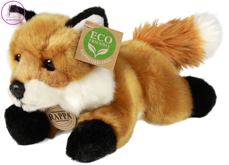 PLYŠ Liška 20cm ležící Eco-Friendly *PLYŠOVÉ HRAČKY