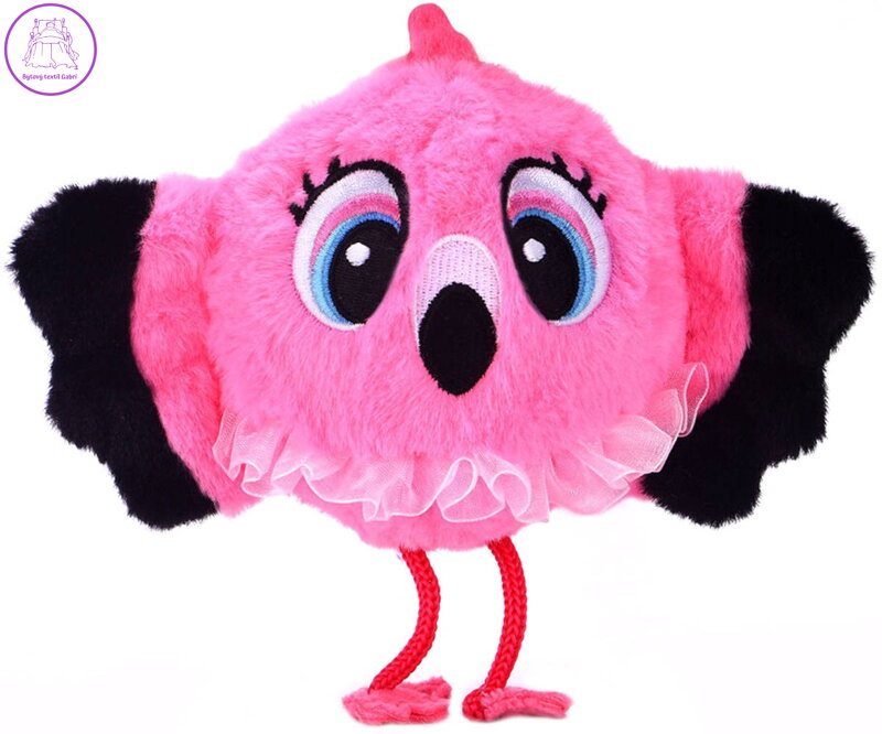 PLYŠ Bouncibles plameňák Mimi 8cm plyšák skákací míček 2v1