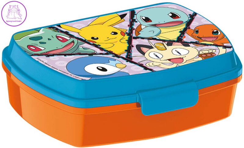 Box svačinový Pokémon dětská svačinová kazeta 17x13x6cm