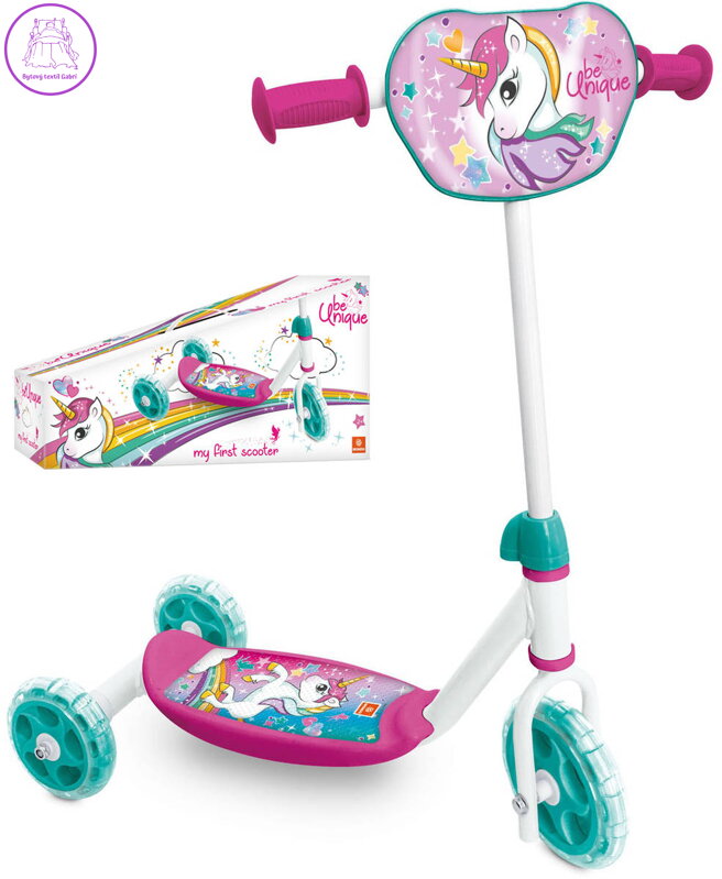 MONDO 28697 Koloběžka dětská 3-kolečková Unicorn Scooter