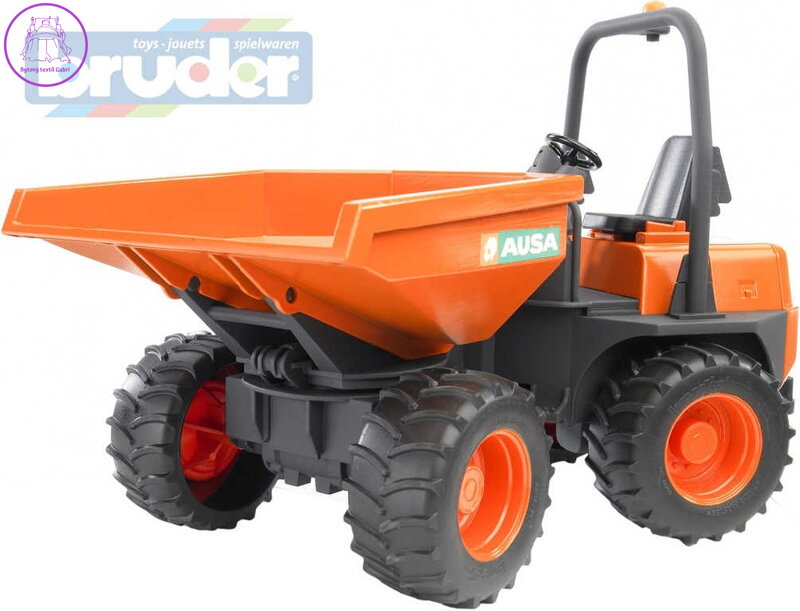 BRUDER 02449 (2449) Auto mini sklápěč minidumper Ausa funkční model 1:16 plast