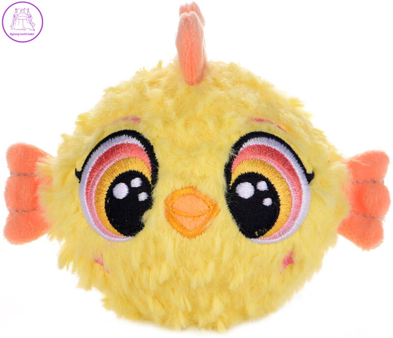 PLYŠ Bouncibles kuře Leo 8cm plyšák skákací míček 2v1