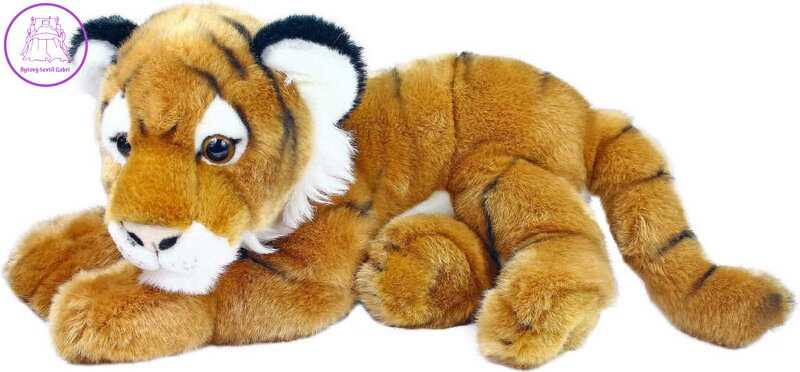 PLYŠ Tygr ležící 40cm exkluzivní kolekce *PLYŠOVÉ HRAČKY*