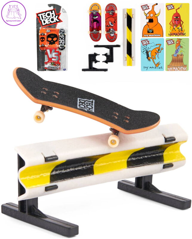 SPIN MASTER Tech Deck Fingerboard set 2ks s doplňky různé druhy