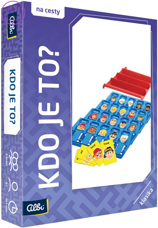 ALBI HRA Kdo je to? na cesty *SPOLEČENSKÉ HRY*