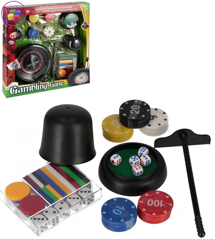 HRA Dětská ruleta / Kostky 2v1 *SPOLEČENSKÉ HRY*
