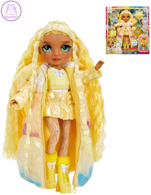 RAINBOW HIGH Zimní fashion panenka Sunny Madison set s doplňky