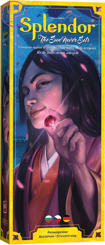 ASMODEE Hra Splendor: Kde slunce nikdy nezapadá (rozšíření)