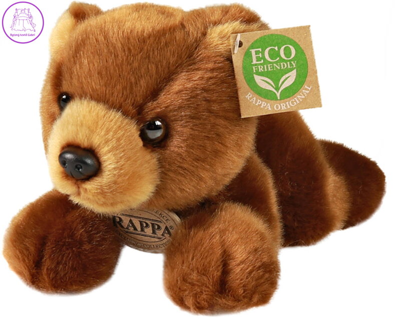 PLYŠ Medvěd 20cm ležící Eco-Friendly *PLYŠOVÉ HRAČKY
