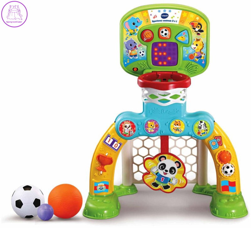 Vtech Sportovní vzdělávací baby centrum 3v1 na baterie Zvuk CZ