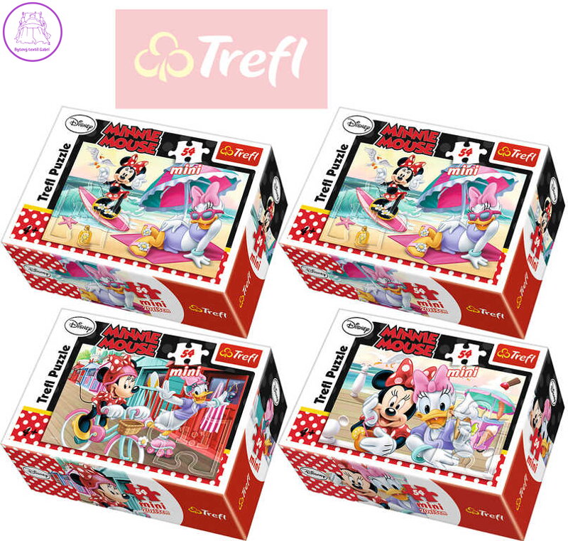TREFL PUZZLE MINNIE a  DAISY Disney 54 dílků 154130