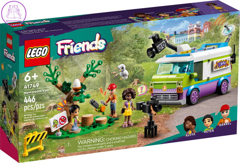 LEGO FRIENDS Novinářská dodávka 41749 STAVEBNICE
