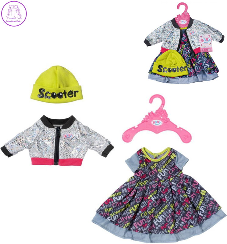 ZAPF Baby Born oblečení na skútr obleček pro panenku mininko 43cm