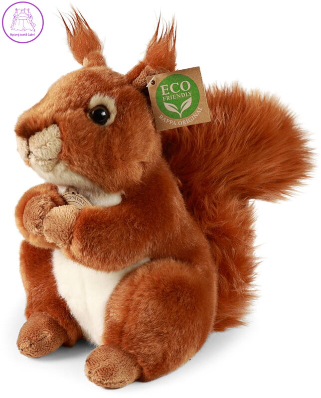PLYŠ Veverka 23cm Eco-Friendly *PLYŠOVÉ HRAČKY*