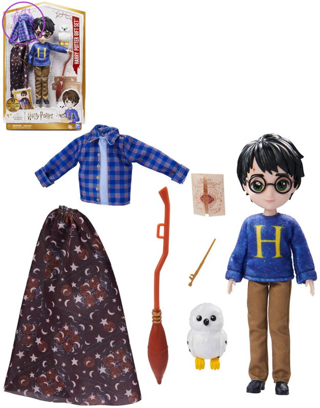 SPIN MASTER Harry Potter DeLuxe figurka set s doplňky plast