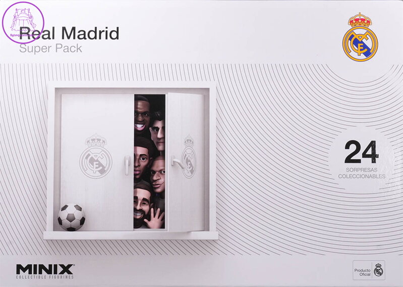 MINIX Adventní kalendář Real Madrid fotbalové hvězdy sběratelské figurky