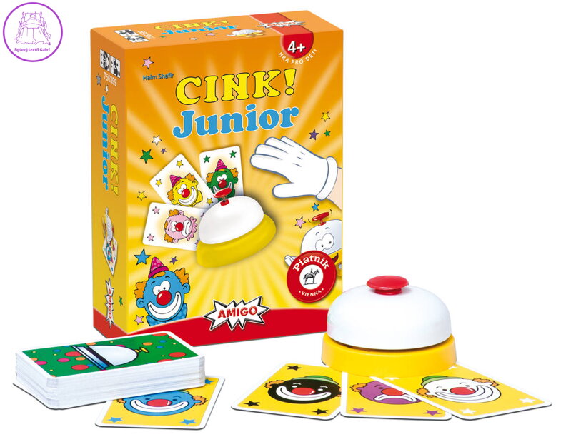 PIATNIK Hra CINK! Junior postřehová karetní *SPOLEČENSKÉ HRY*