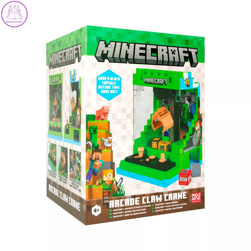 ALBI Arcade Claw Crane - Minecraft stolní jeřáb