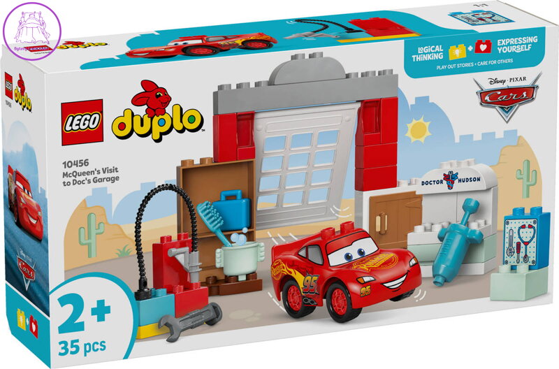 LEGO DUPLO Cars: McQueen v garáži 10456 STAVEBNICE