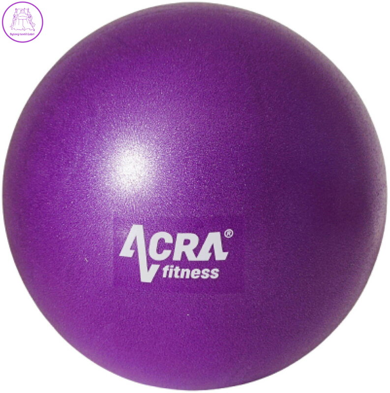 ACRA Míč overball 230mm fialový fitness gymball rehabilitační do 150kg