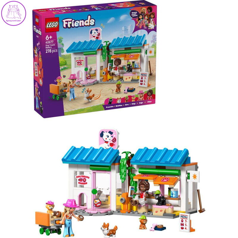 LEGO FRIENDS Pekárna pamlsků pro pejsky 42677 STAVEBNICE