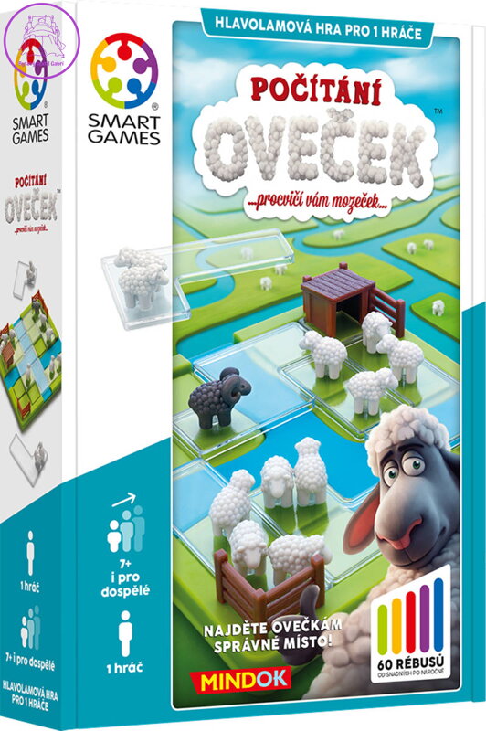 MINDOK HRA Smart Počítání oveček pro 1 hráče