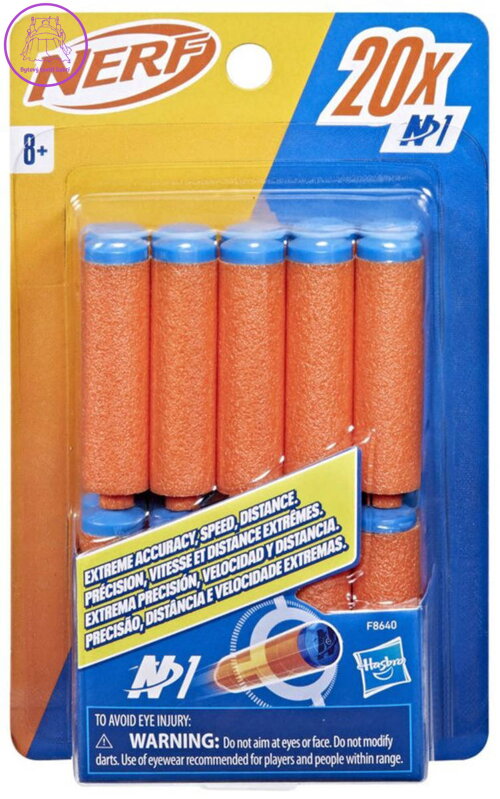 HASBRO NERF N1 Refill náhradní pěnové náboje set 20ks šipky do pistole