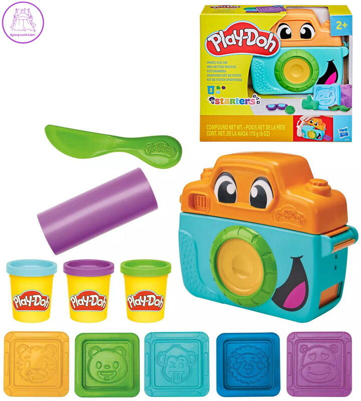HASBRO PLAY-DOH Baby foťák a tvoření fotek kreativní set modelína s nástroji