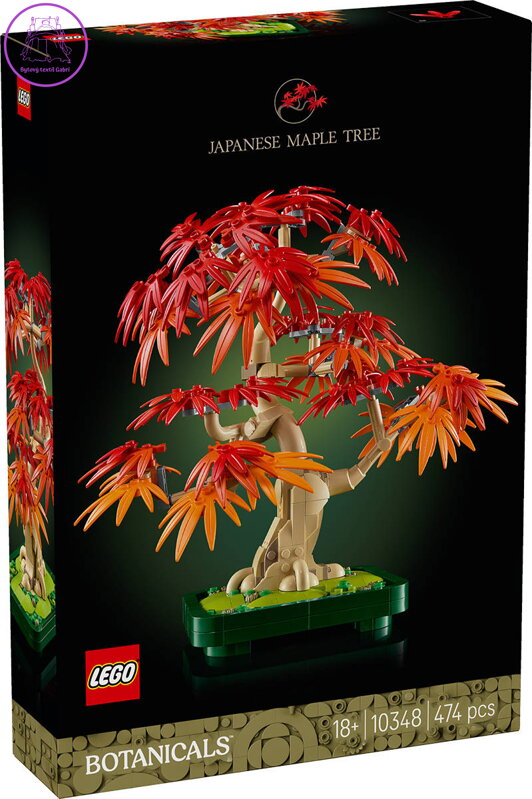 LEGO BOTANICALS Bonsaj japonský červený javor 10348 STAVEBNICE