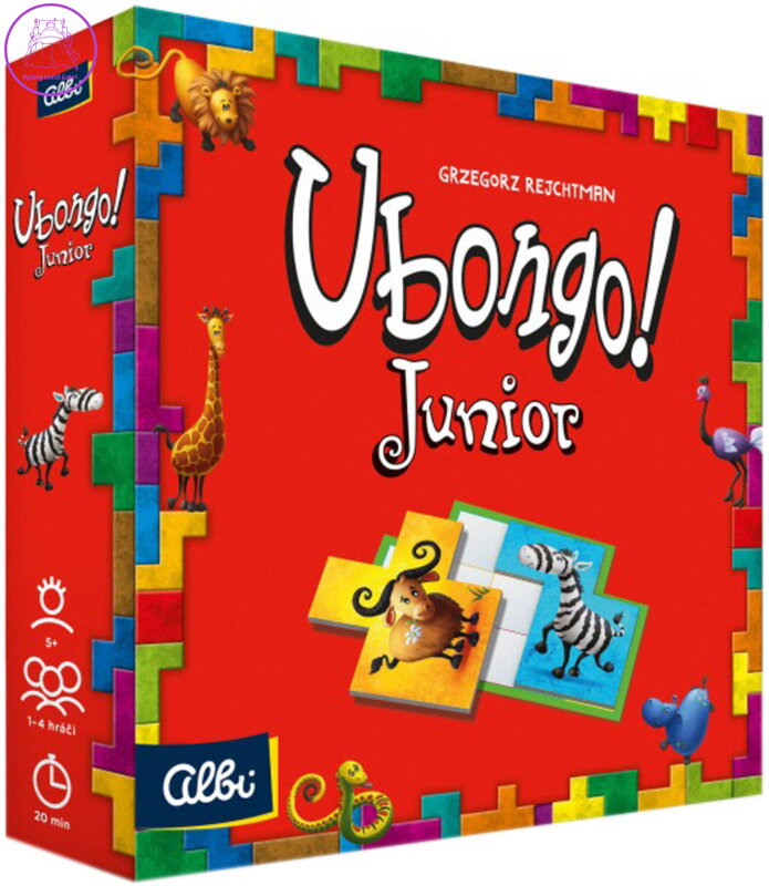 ALBI HRA Ubongo Junior druhá edice *SPOLEČENSKÉ HRY*