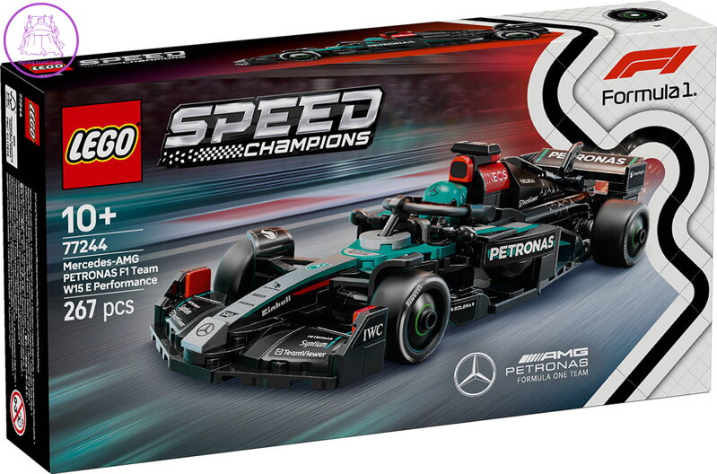 LEGO SPEED CHAMPIONS Auto Mercedes-AMG F1 W15 STAVEBNICE 77244
