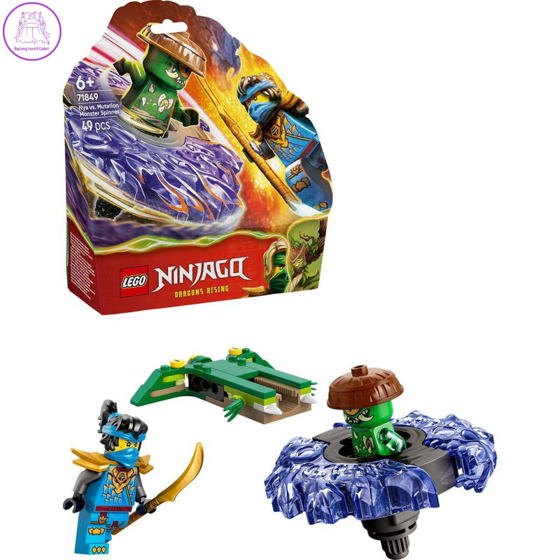 LEGO NINJAGO Nya vs. spinner zmutované příšery 71849 STAVEBNICE