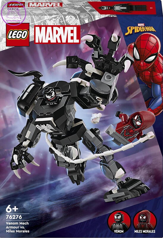 LEGO MARVEL Venom v robotickém brnění vs. Miles Morales 76276 STAVEBNICE