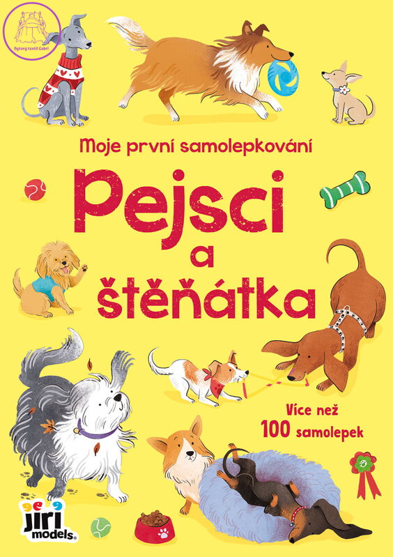 JIRI MODELS Moje první samolepkování 100+ Pejsci a štěňátka JIRI MODELS Moje první samolepkování 100+ Pejsci a štěňátka