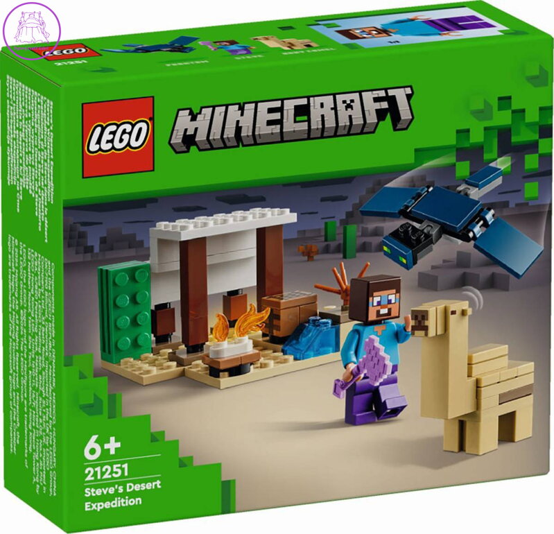 LEGO MINECRAFT Steve a výprava do pouště 21251 STAVEBNICE