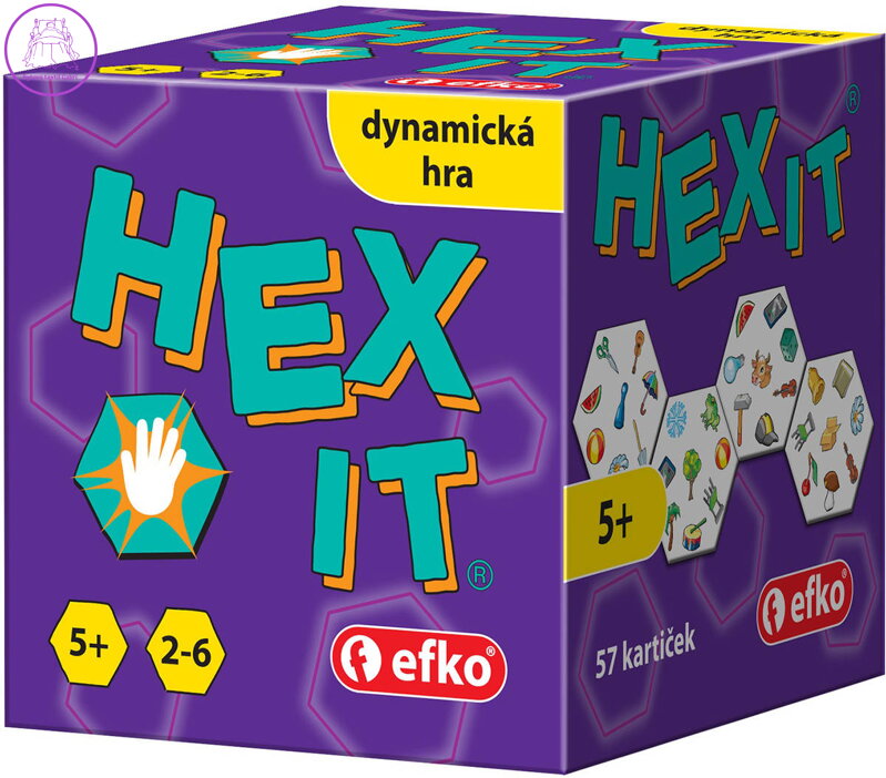 EFKO Hra HEX IT postřehová 5v1 *SPOLEČENSKÉ HRY*