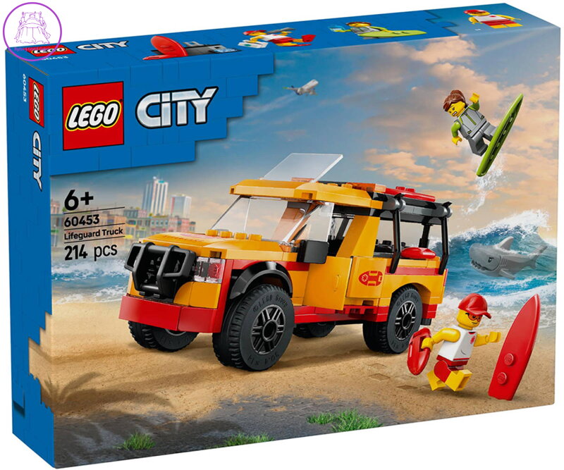 LEGO CITY Záchranné auto pro plavčíka 60453 STAVEBNICE