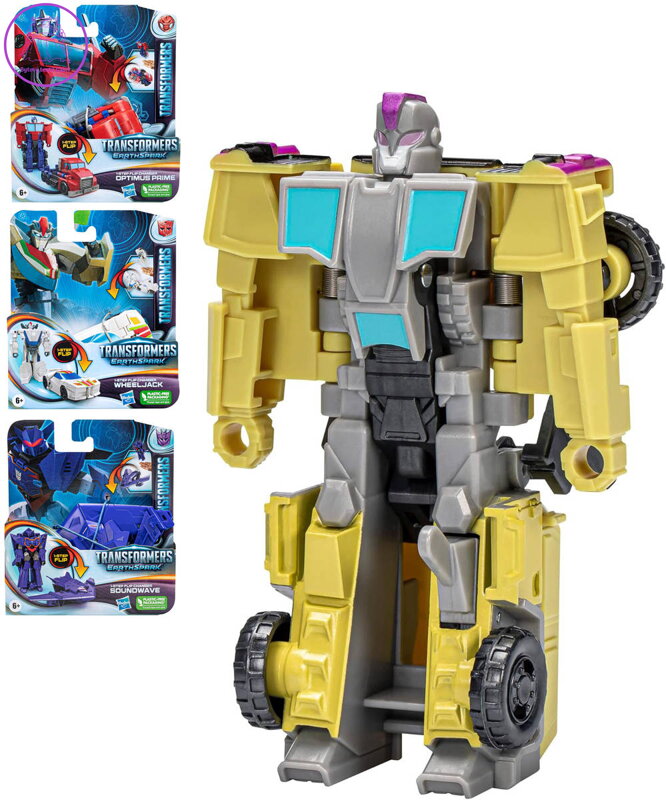 HASBRO Transformers Earthspark Terran 1 Step Flip auto/robot 2v1