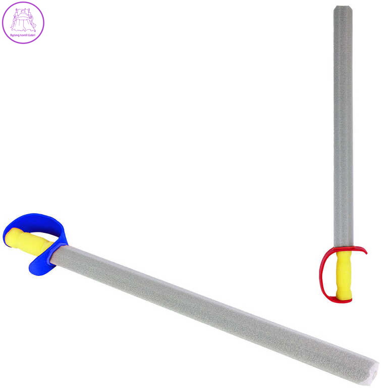 Meč soft pěnový 64cm měkký 2 barvy v sáčku
