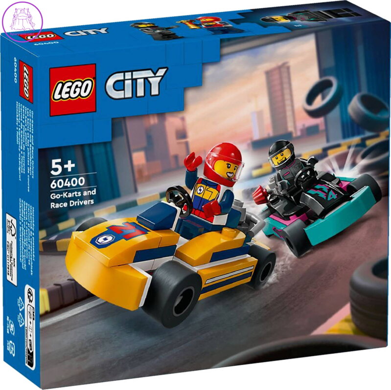 LEGO CITY Motokáry s řidiči 60400 STAVEBNICE