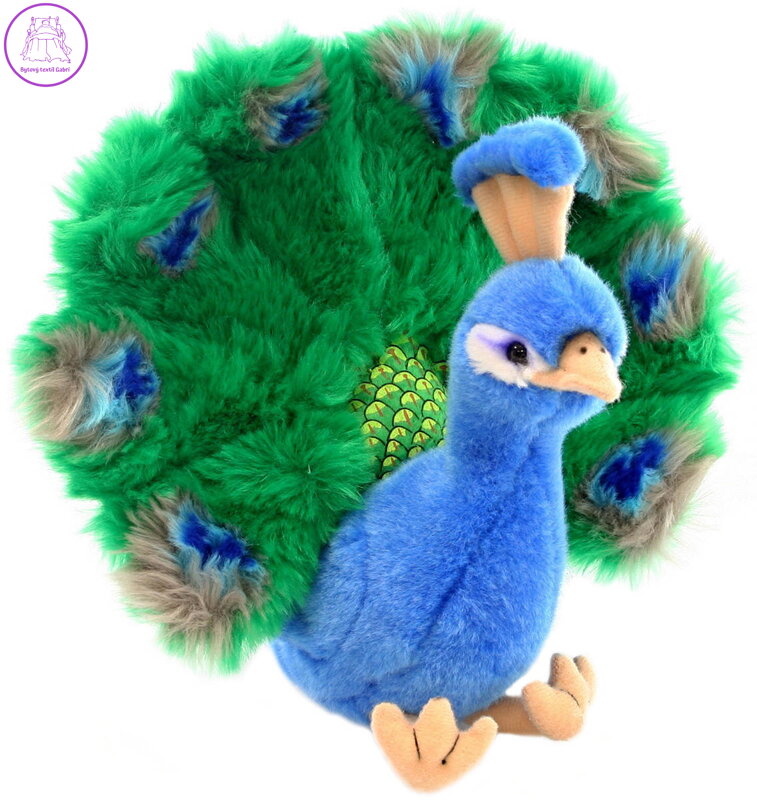 PLYŠ Páv 25cm *PLYŠOVÉ HRAČKY*
