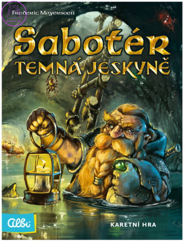 ALBI HRA Sabotér:Tajemná jeskyně karetní *SPOLEČENSKÉ HRY*