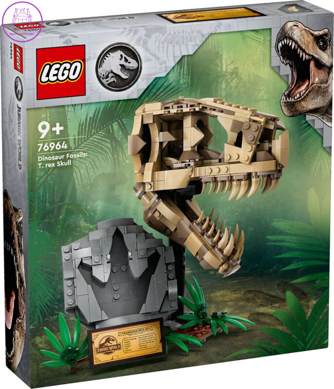 LEGO JURASSIC WORLD Dinosauří fosilie: Lebka T-Rexe 76964 STAVEBNICE