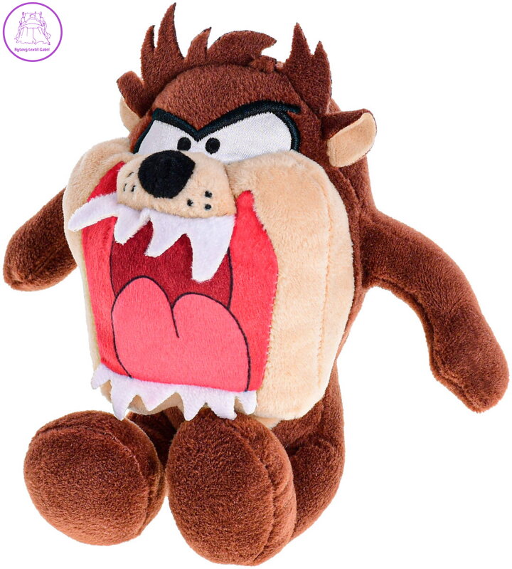 PLYŠ Taz sedící 15cm Looney Tunes *SPOLEČENSKÉ HRY*